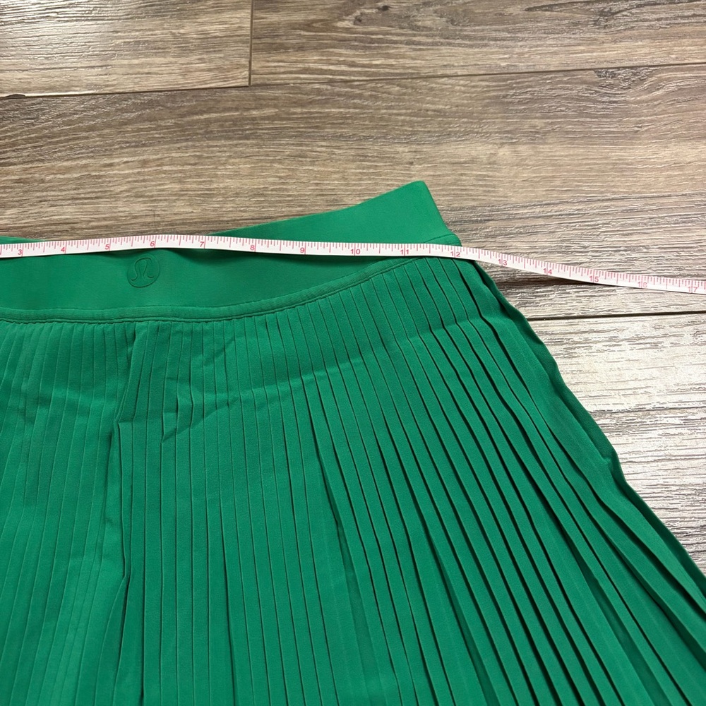NWT Lululemon Varsity High-Rise Pleated Tennis Skirt *13” (Raceway Green) Size 4 - Picture 7 of 8